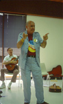 Sam performing a Summer Solstice in 1987 at CSNU